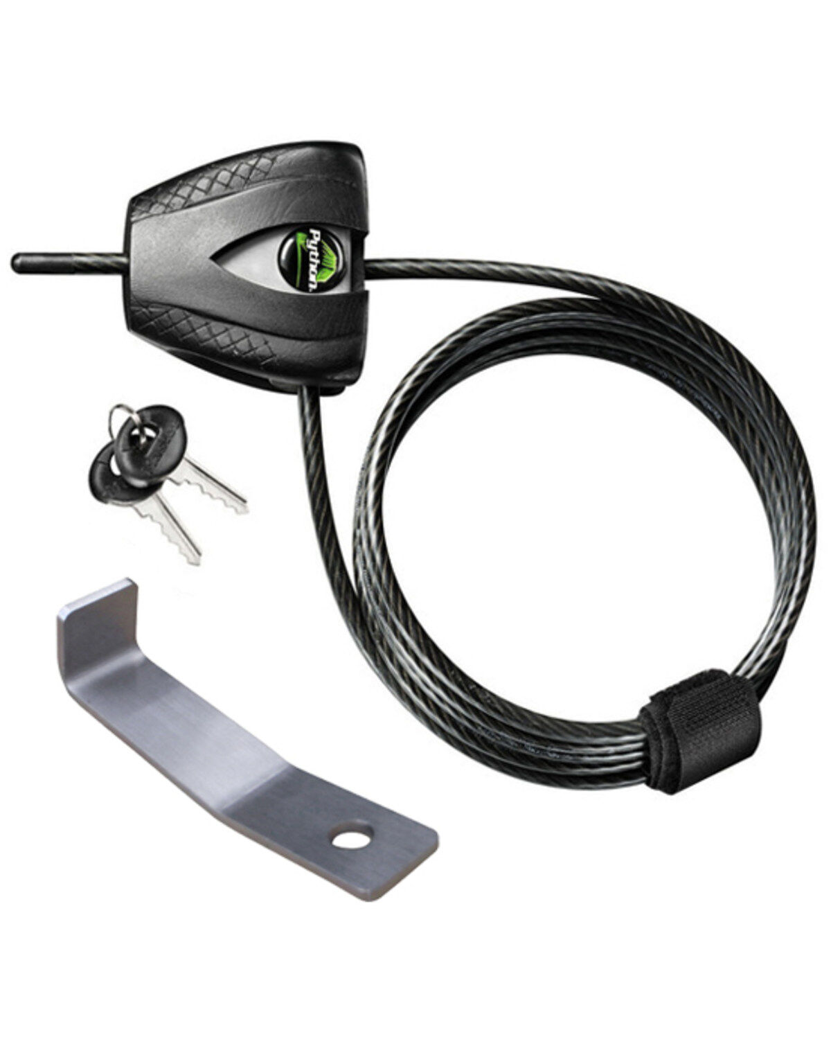 Image #1 - Yeti Security Lock And Bracket, Silver, hi-res