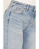 Cleo + Wolf Women's Medium Wash Mid Rise Slim Straight Ankle Jeans, Medium Wash, hi-res