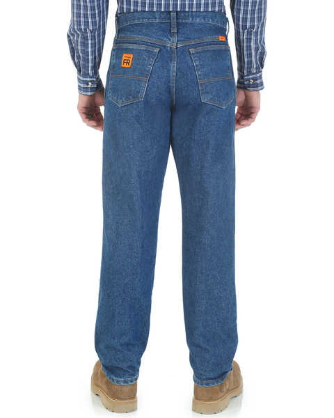 Image #1 - Wrangler Riggs Workwear Men's FR Relaxed Fit Jeans, Indigo, hi-res