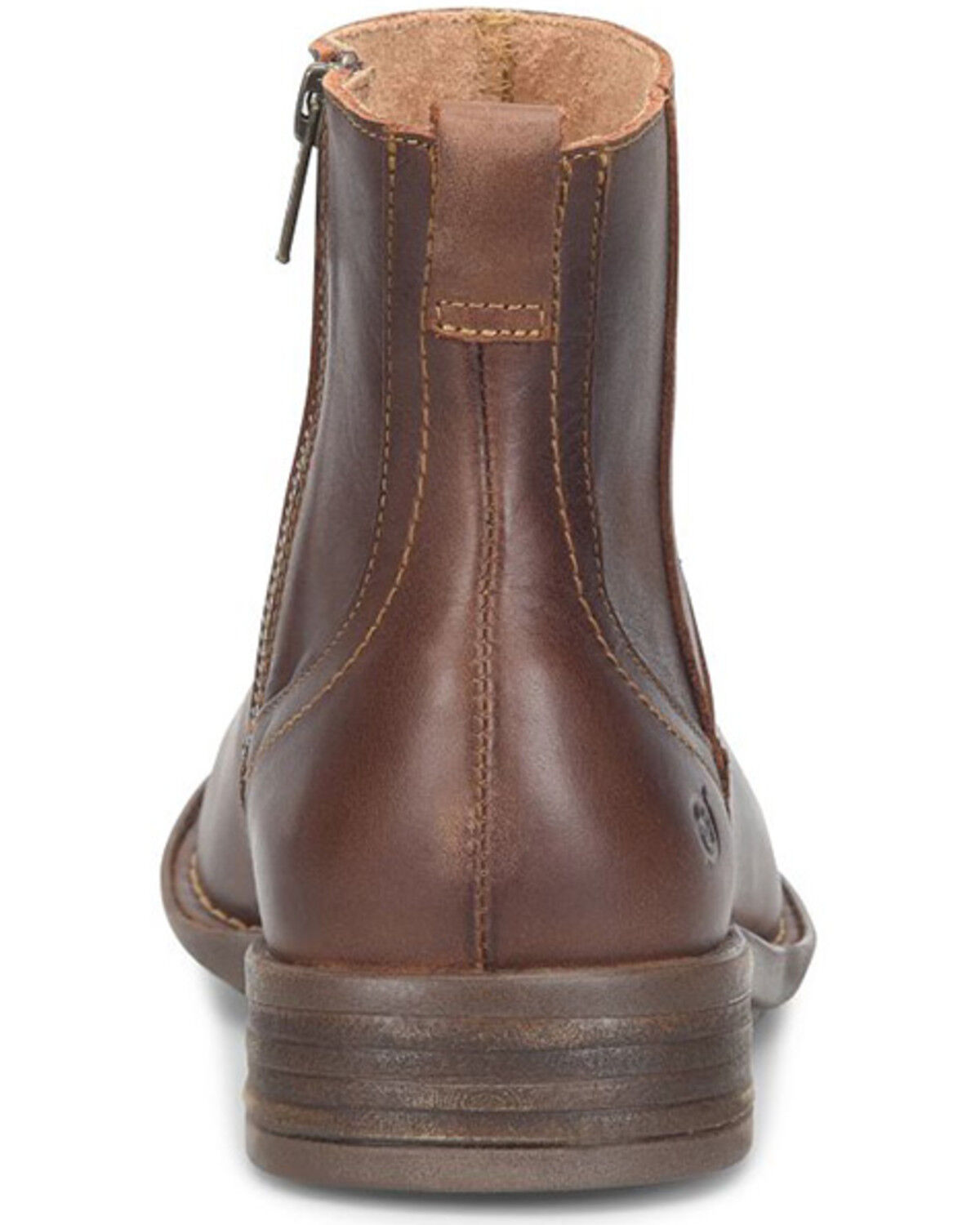 Image #5 - Born Men's Reed Ankle Boots - Round Toe, Brown, hi-res