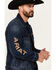 Image #2 - Ariat Men's Richford Team Denim Trucker Jacket, Dark Wash, hi-res