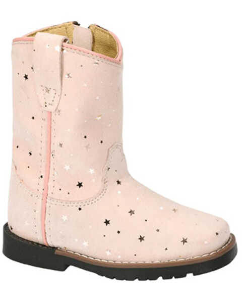 Smoky Mountain Toddler Girls' Autry Western Boots - Square Toe , Pink, hi-res