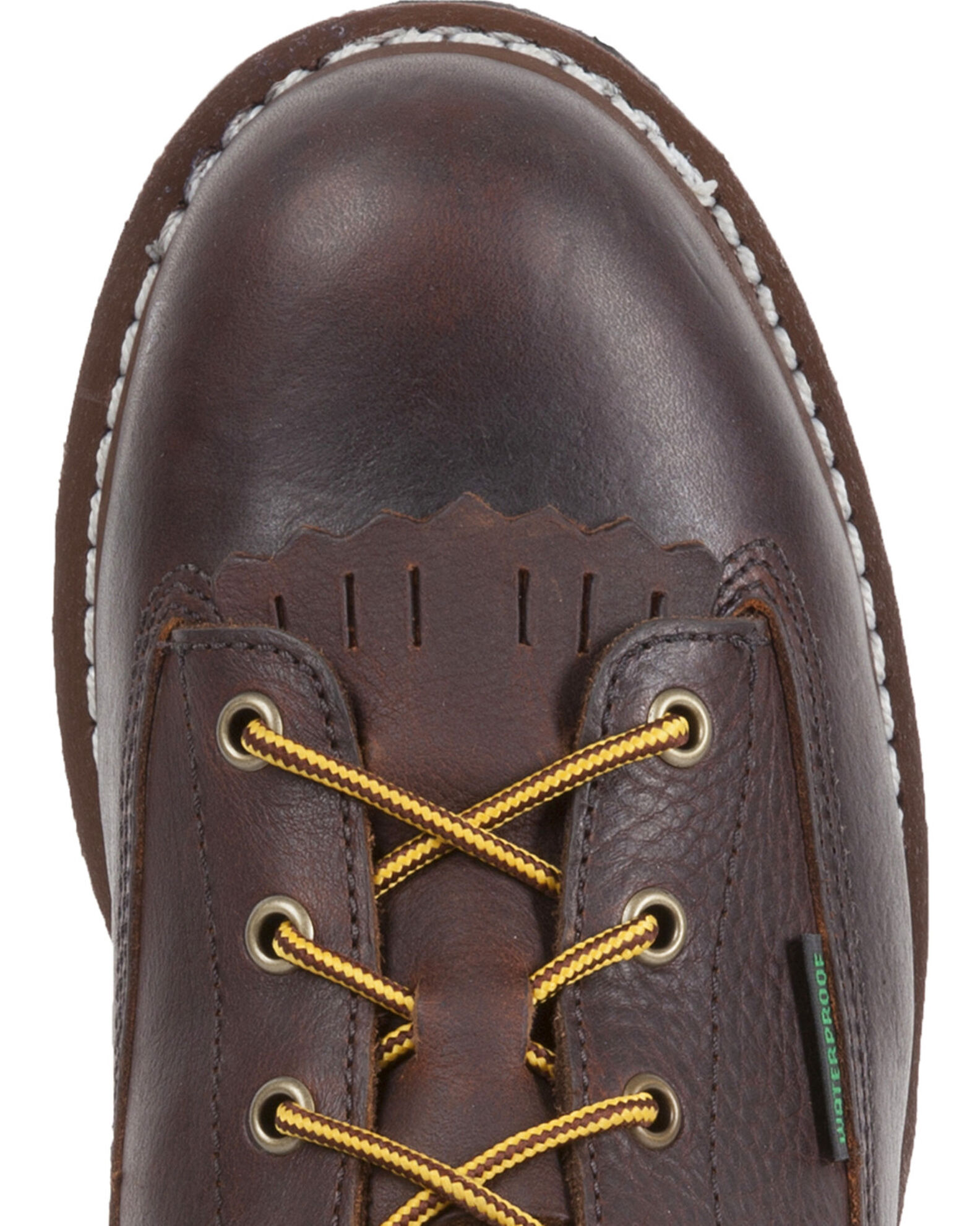 Georgia low heel logger boots hotsell