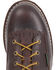 Georgia Waterproof 8" Low Heel Logger Work Boots, Chocolate, hi-res