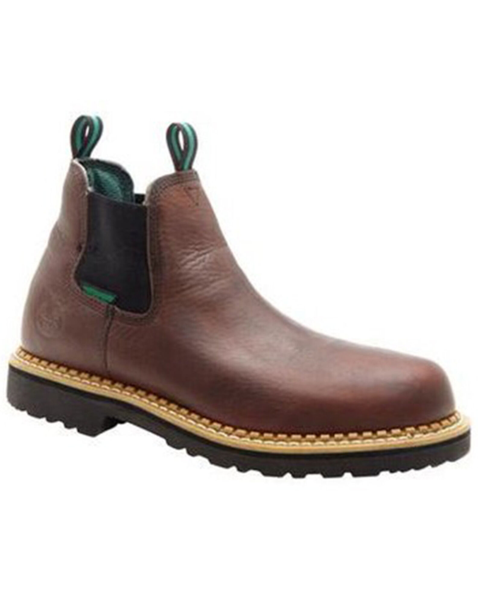 Image #1 - Georgia Men's Waterproof Romeo Casual Work Boots, Brown, hi-res