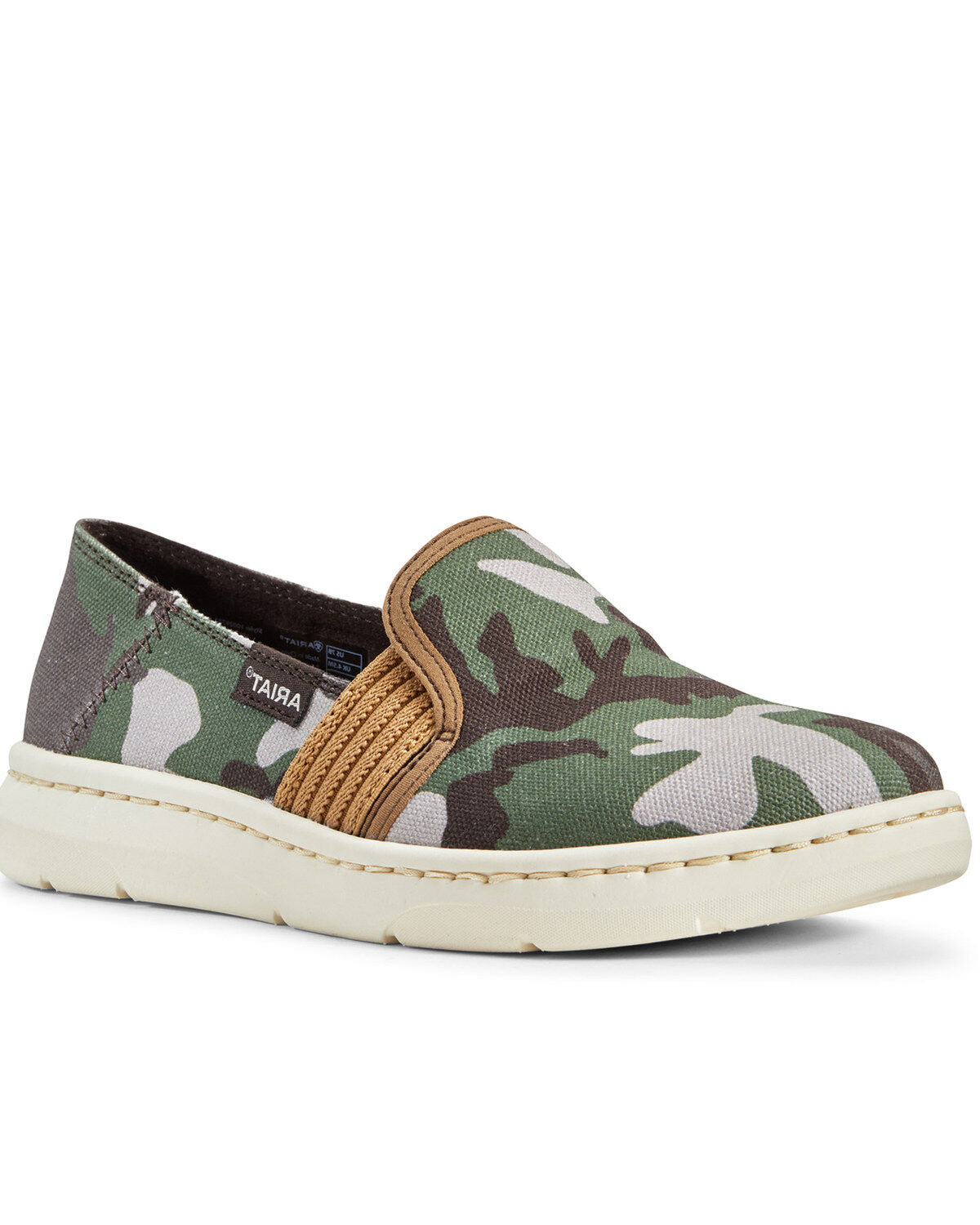 Image #1 - Ariat Women's Ryder Camo Print Slip-On Shoes, , hi-res