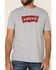 Levi's Men's Mattias Heather Gray Batwing Logo Graphic T-Shirt, Heather Grey, hi-res