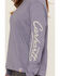 Image #3 - Carhartt Women's Irvine Loose Fit Logo Long Sleeve Work Shirt, Grey, hi-res