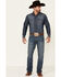 Image #1 - Cody James Men's Hide Out Med Stretch Stackable Straight Jeans, Blue, hi-res