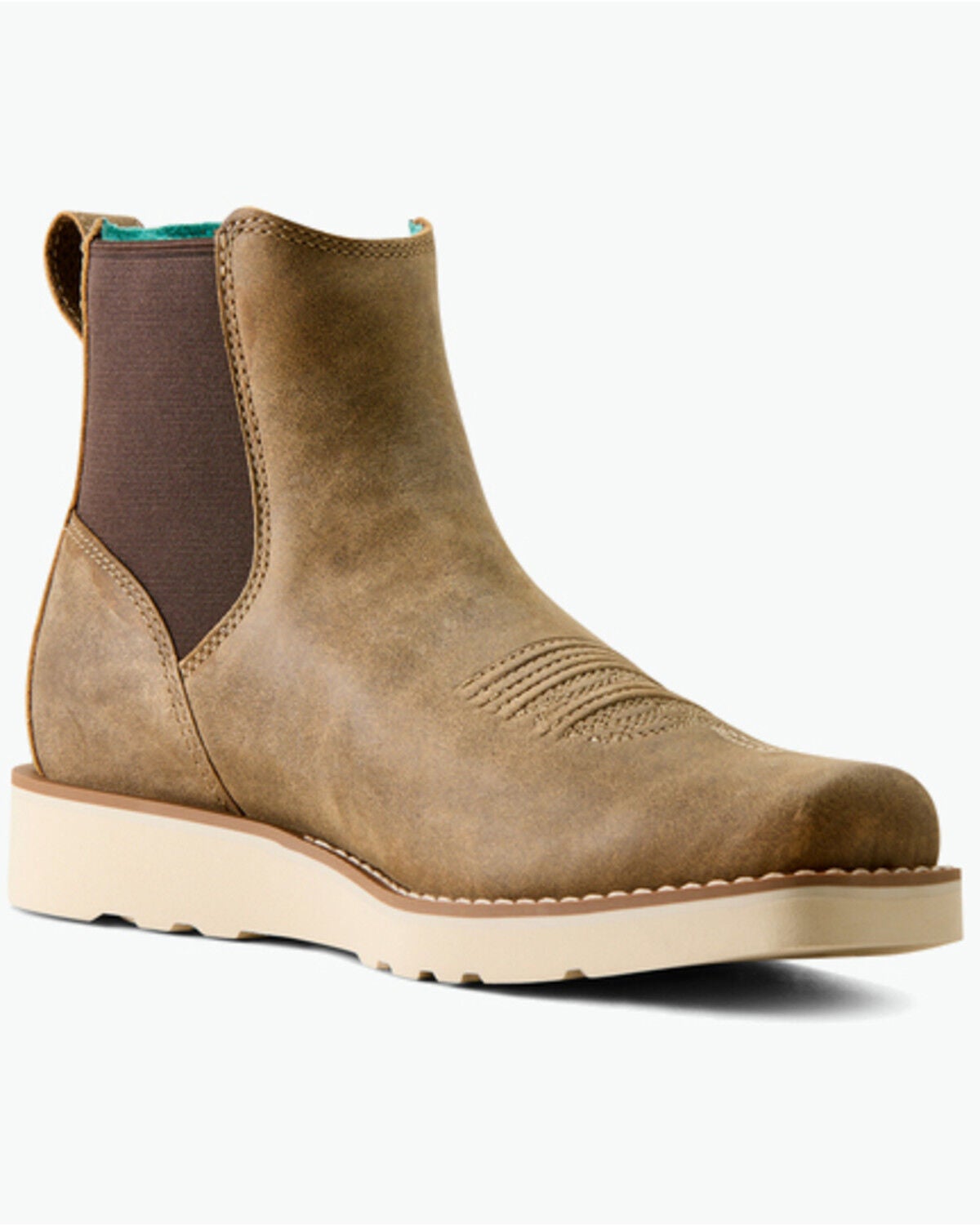 Ariat Women's Southlite Chelsea Boots - Square Toe, Brown, hi-res