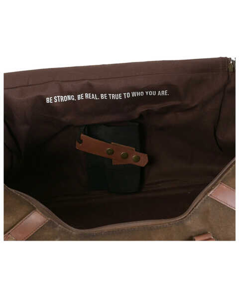STS Ranchwear By Carroll Brown Foreman ll Small Duffle Bag, Tan, hi-res