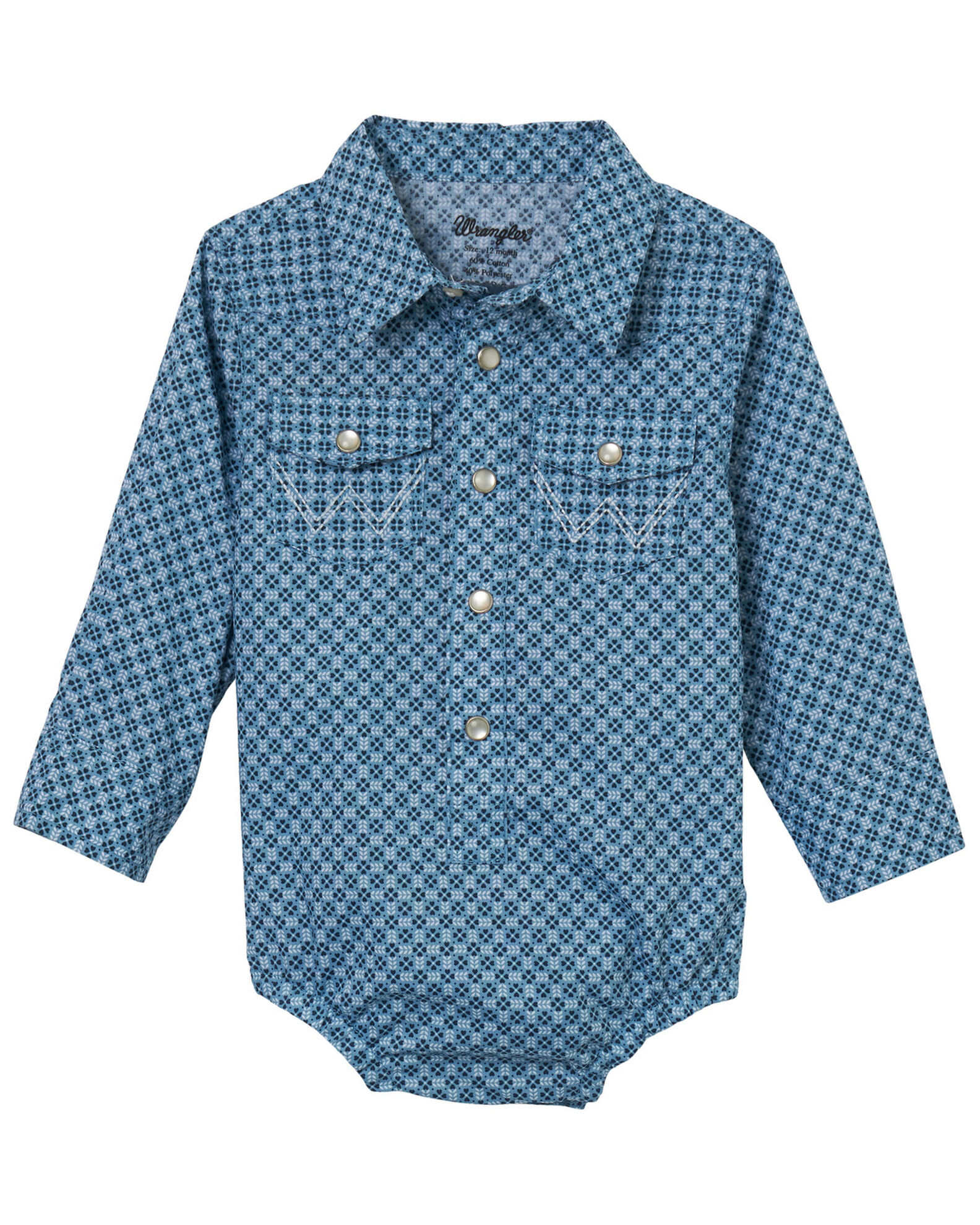 Infant pearl snap shirt 2025
