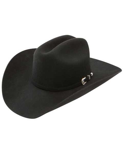 Stetson Oak Ridge 2X Wool Felt Hat, Black, hi-res