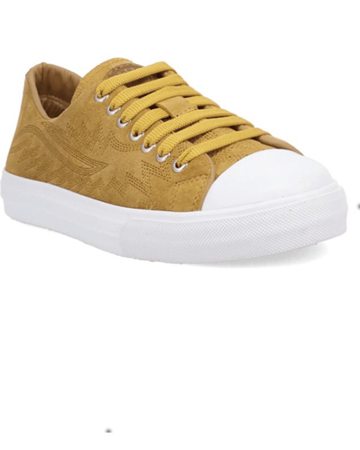 Dingo Women's Campus Sneakers, Mustard, hi-res