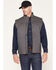 Image #1 - Forge Workwear Men's FR Ripstop Softshell Vest, Grey, hi-res