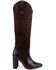 Dante Women's Vallejo Lizard Print Boots - Pointed Toe, Brown, hi-res