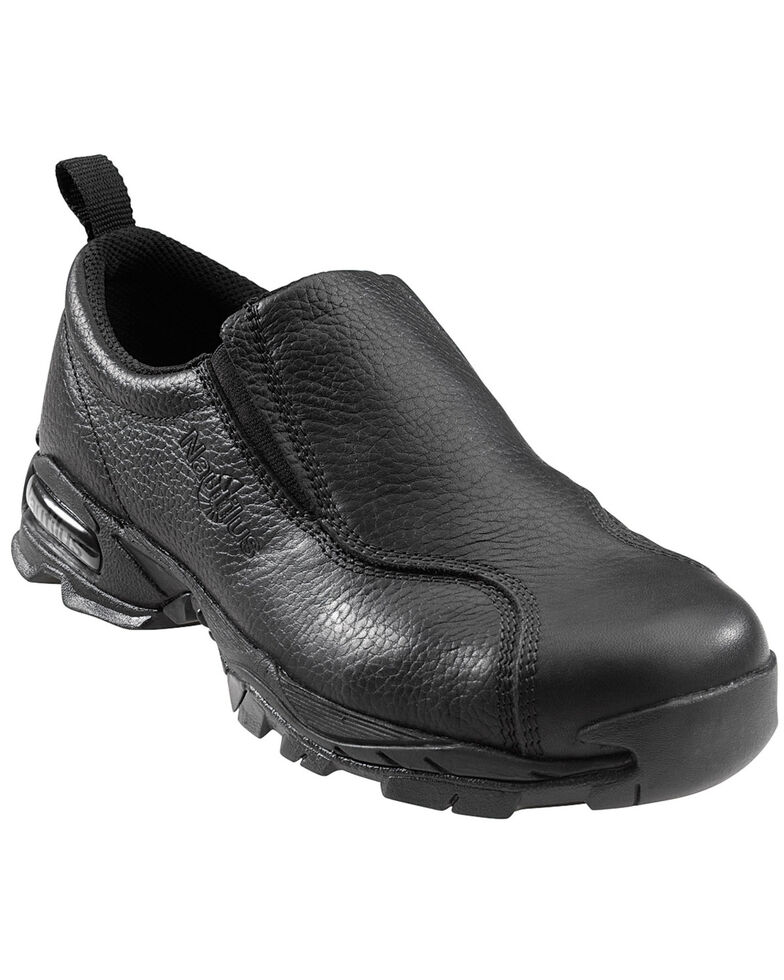 Nautilus Women's Steel Toe ESD Slip On Safety Shoes, Black, hi-res
