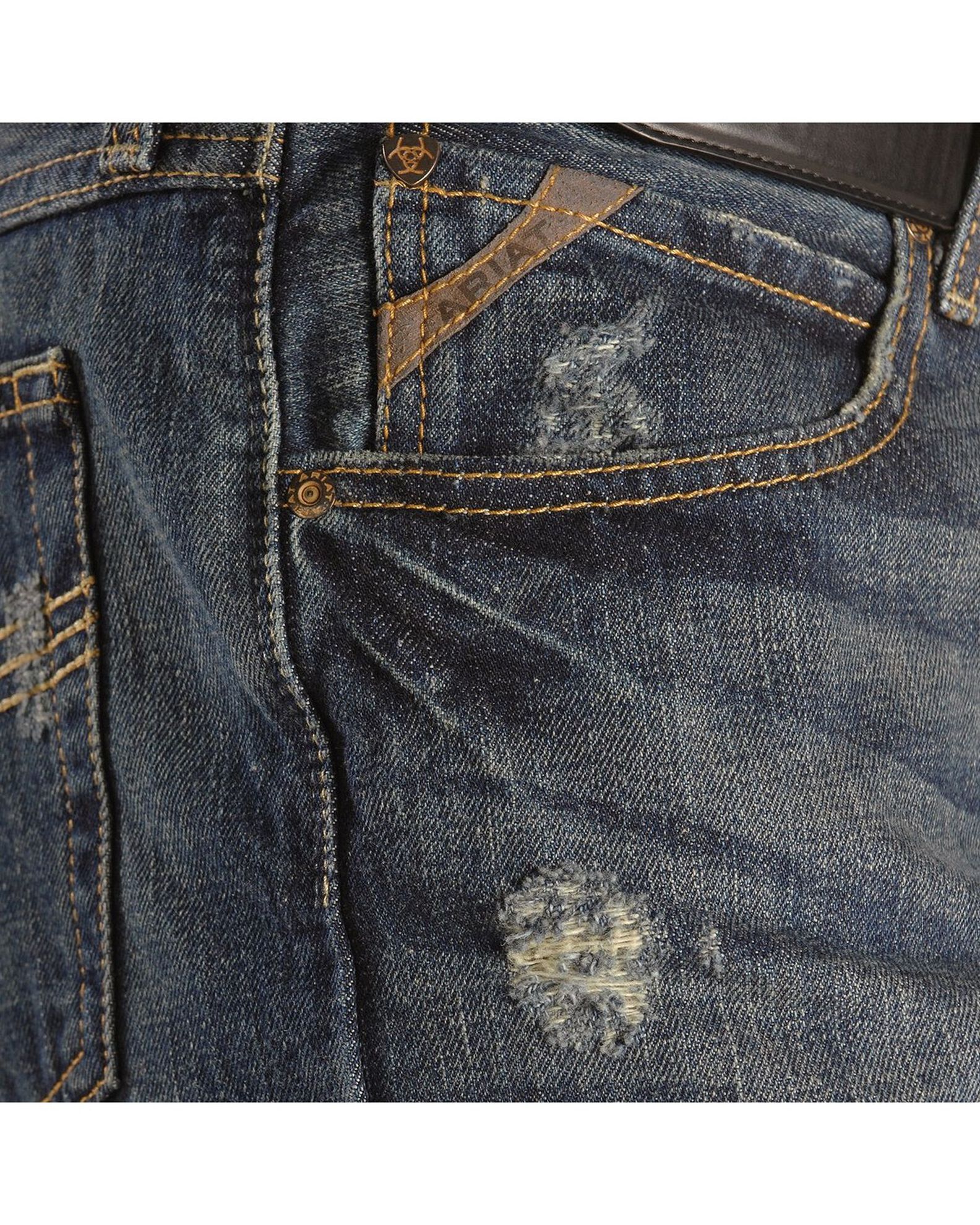 Image #2 - Ariat Men's M4 Tabac Relaxed Fit Jeans, , hi-res