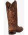 Corral Women's Embroidered Western Boots - Square Toe, Honey, hi-res