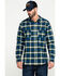 Image #1 -  Hawx Men's Lineman Plaid Stretch Flannel Long Sleeve Work Shirt, , hi-res