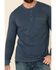 Image #4 - Moonshine Spirit Men's Blue Woodbourne Henley Button Long Sleeve Shirt , , hi-res