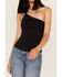 Free People One Way Or Another One-Shoulder Tank Top, Black, hi-res