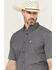 Image #2 - Ariat Men's Pro Series Caspian Plaid Print Short Sleeve Button-Down Western Shirt - Tall, , hi-res