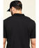 Image #5 - Hawx Men's Miller Pique Short Sleeve Work Polo Shirt, Black, hi-res