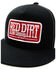 Image #2 - Red Dirt Hat Embroidered Logo Tag Patch Mesh Back Cap, Black, hi-res