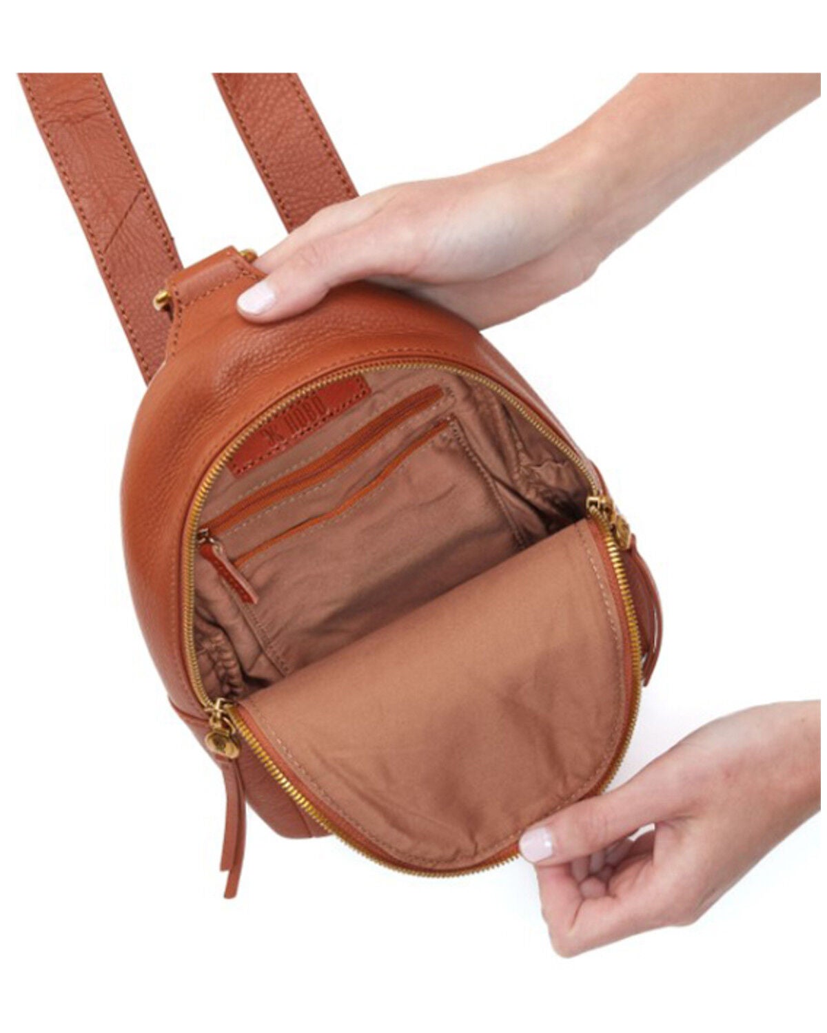 Image #2 - Hobo Women's Fern Sling Crossbody Bag, Brown, hi-res