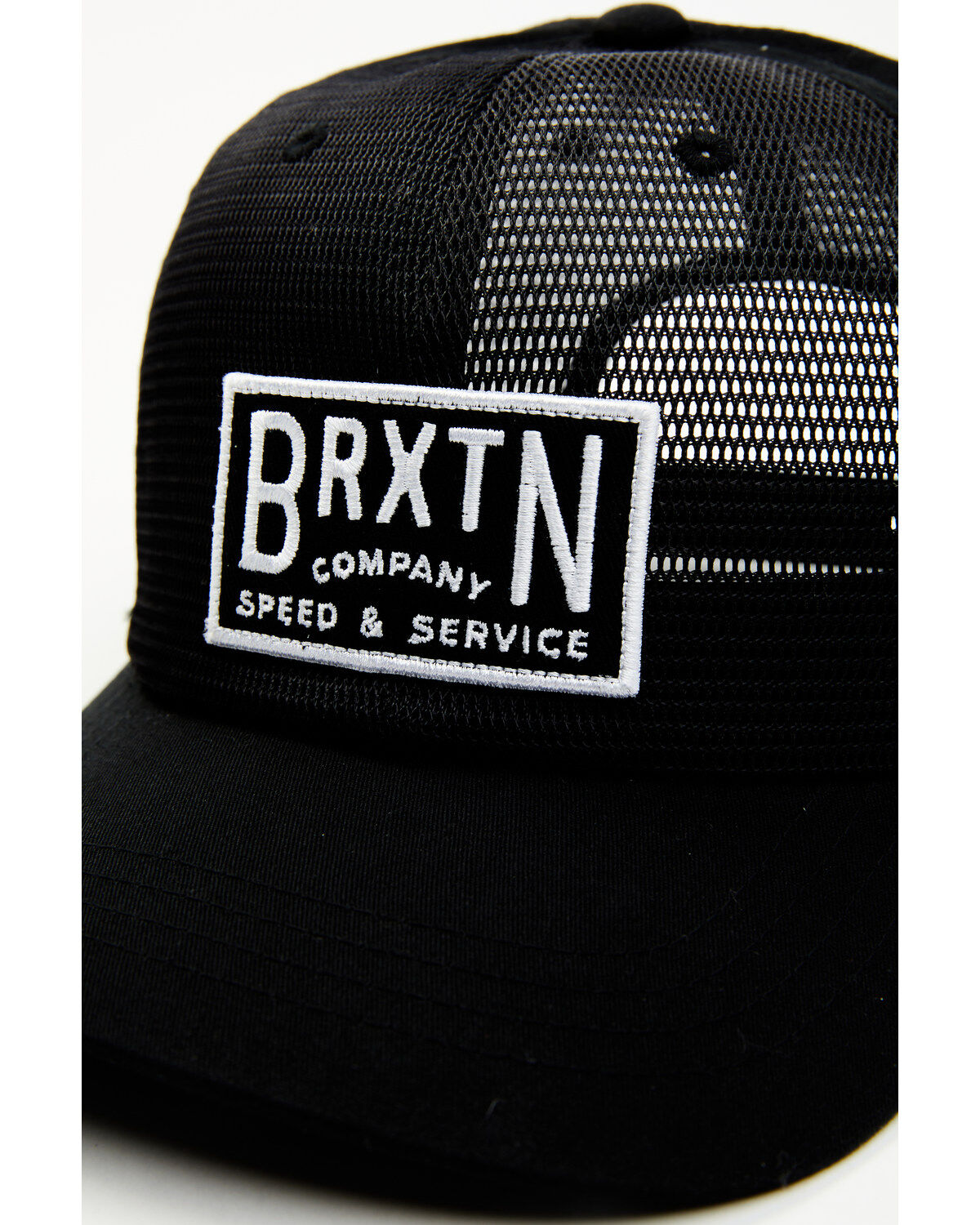 Image #2 - Brixton Men's Tune Up LP Ball Cap, Black, hi-res