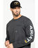 Image #5 - Ariat Men's Rebar Workman Logo Long Sleeve Work Shirt , Charcoal, hi-res