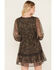 Image #4 - Idyllwind Women's Susie Ditsy Floral Print Long Sleeve Mini Dress, Dark Brown, hi-res