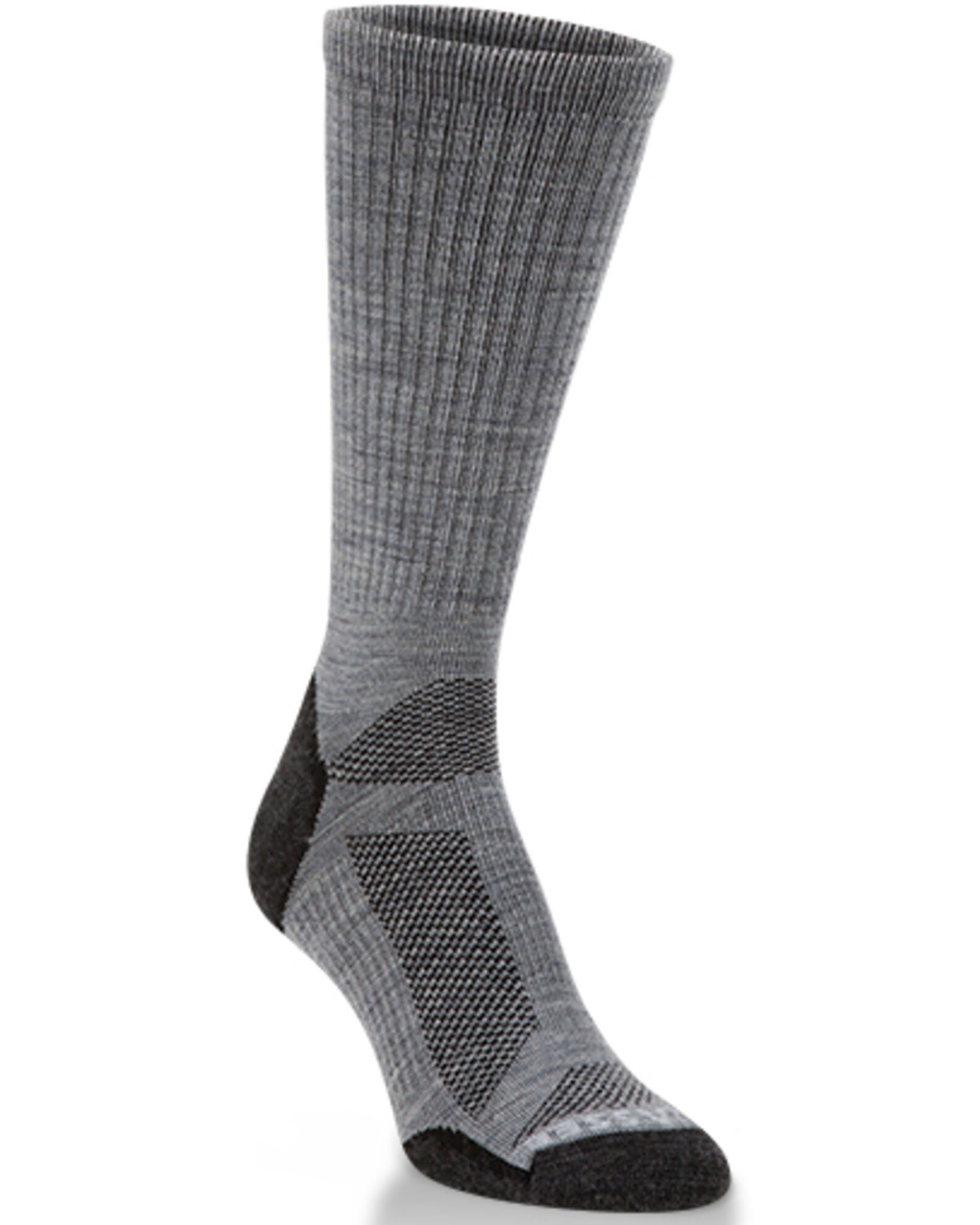 Crescent Sock Men s Merino Wool Lightweight Gray Crew Socks Boot Barn