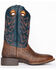 Image #2 - RANK 45 Men's Bullfrog Printed Western Performance Boots - Square Toe, , hi-res