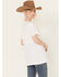 Image #4 - Wrangler Retro Women's Bucking Bronc Boyfriend Graphic Tee, White, hi-res