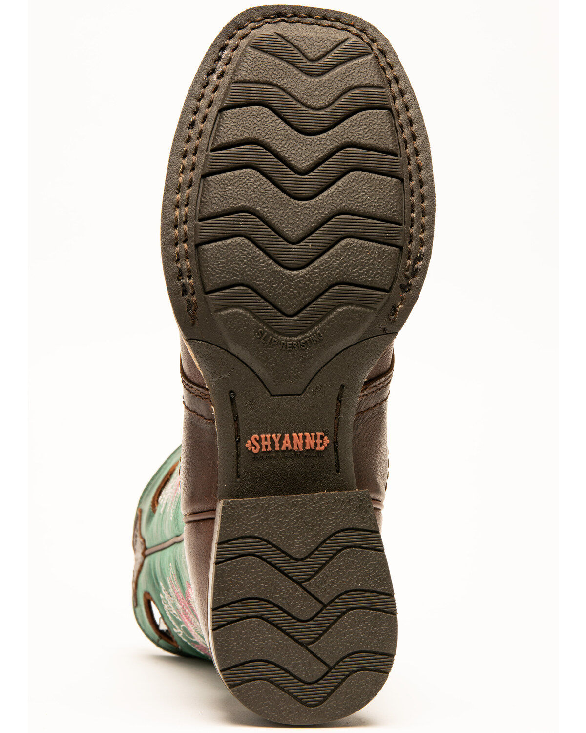 Image #7 - Shyanne Women's Turquoise Xero Gravity Western Boots - Broad Square Toe, , hi-res
