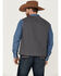 Image #5 - Blue Ranchwear Men's Solid Button-Down Duck Canvas Vest , Charcoal, hi-res