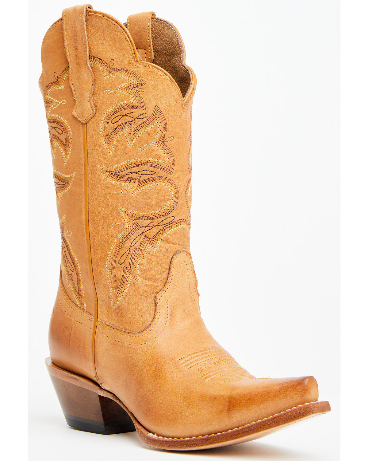 Image #1 - Idyllwind Women's Hairpin Trigger Western Boots - Snip Toe, Honey, hi-res