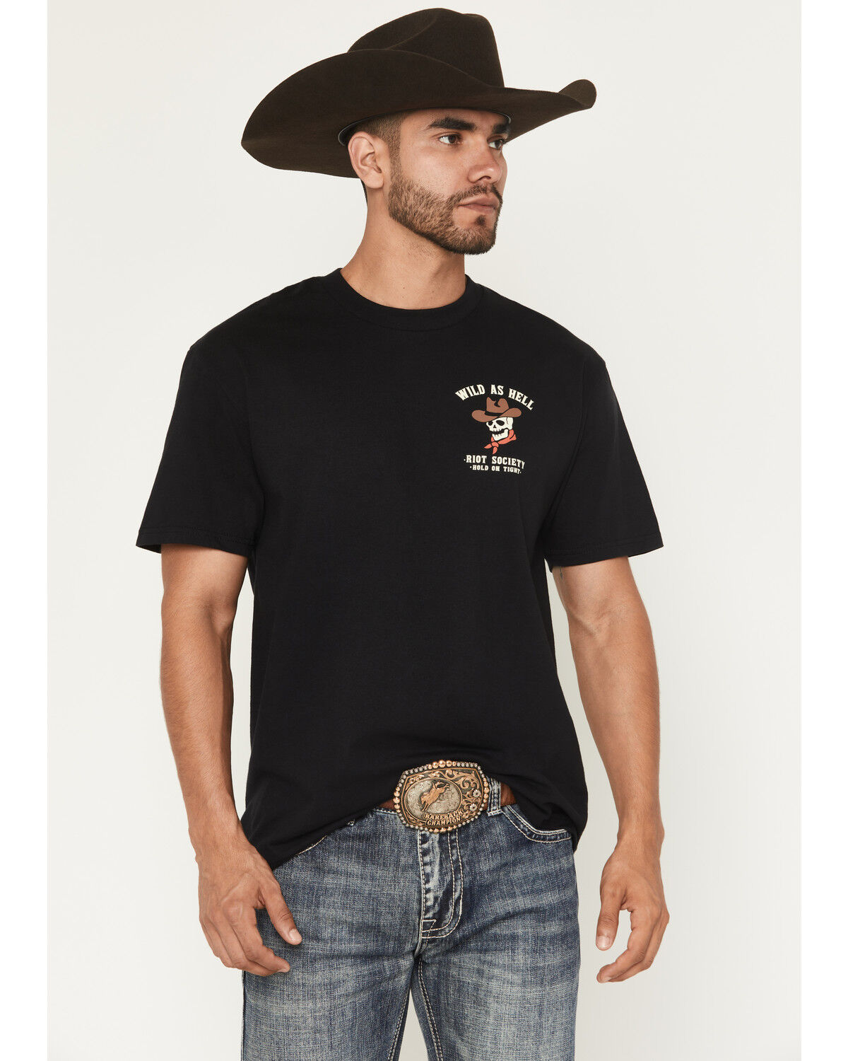 Riot Society Men's Wild As Hell Short Sleeve Graphic T-Shirt