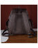 Image #2 - Wrangler Women's Vintage Floral Tooled Backpack, Coffee, hi-res