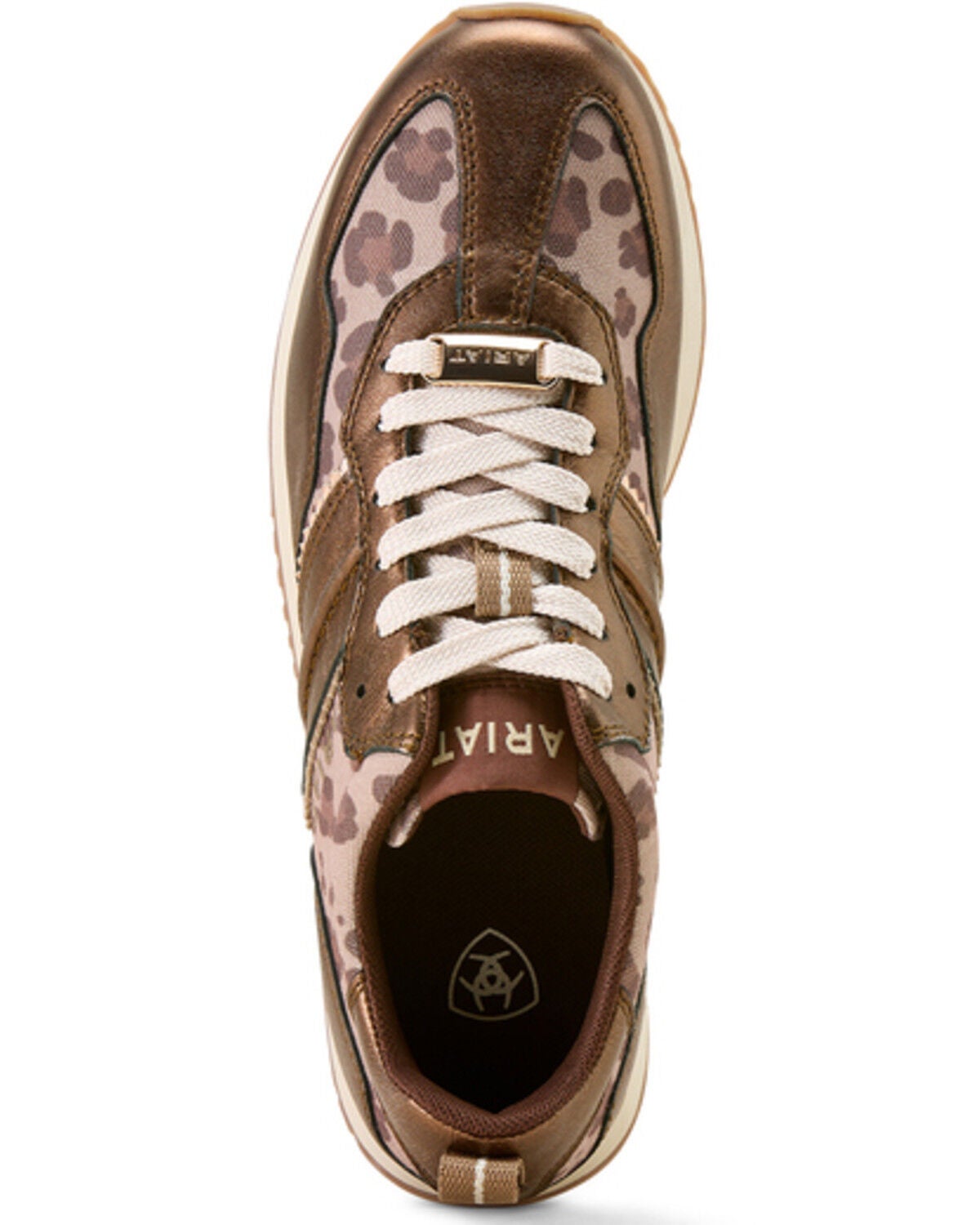 Image #4 - Ariat Women's Ranch Runner Leopard Print Casual Shoes, , hi-res
