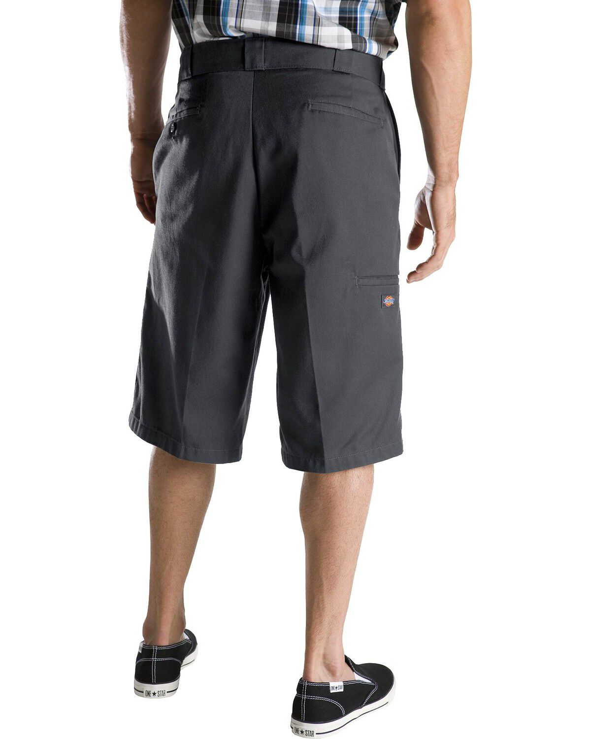 Image #2 - Dickies 13" Loose Fit Multi-Pocket Shorts, Charcoal Grey, hi-res