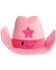 Image #1 - Aurora 11" Let's Go Girls Cowboy Hat™ JUST SAYIN'™ Plush Toy, Bright Pink, hi-res