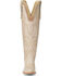 Image #4 - Justin Women's Verlie Vintage Tall Western Boots - Snip Toe, Cream, hi-res