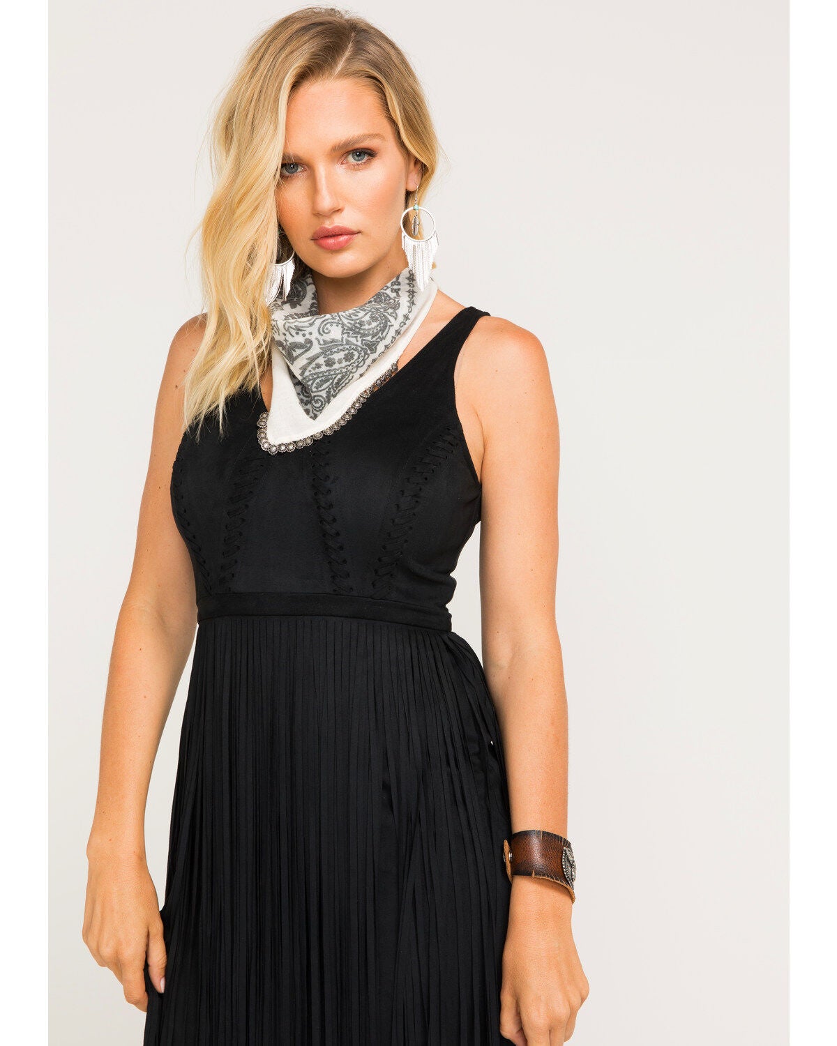 Wild Nights Black Fringe Dress | Boot Barn