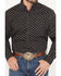 Image #3 - Ariat Men's Thorn Geo Print Long Sleeve Button-Down Western Shirt - Big, Black, hi-res