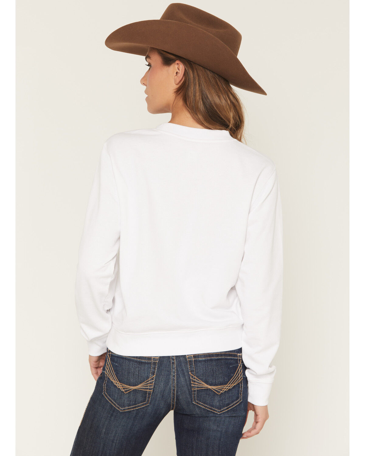 Product Name:  Ariat Women's Boot Barn Exclusive Logo Crew Neck Sweatshirt