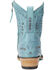 Image #5 - Lane Women's Cossette Western Booties - Snip Toe, Turquoise, hi-res