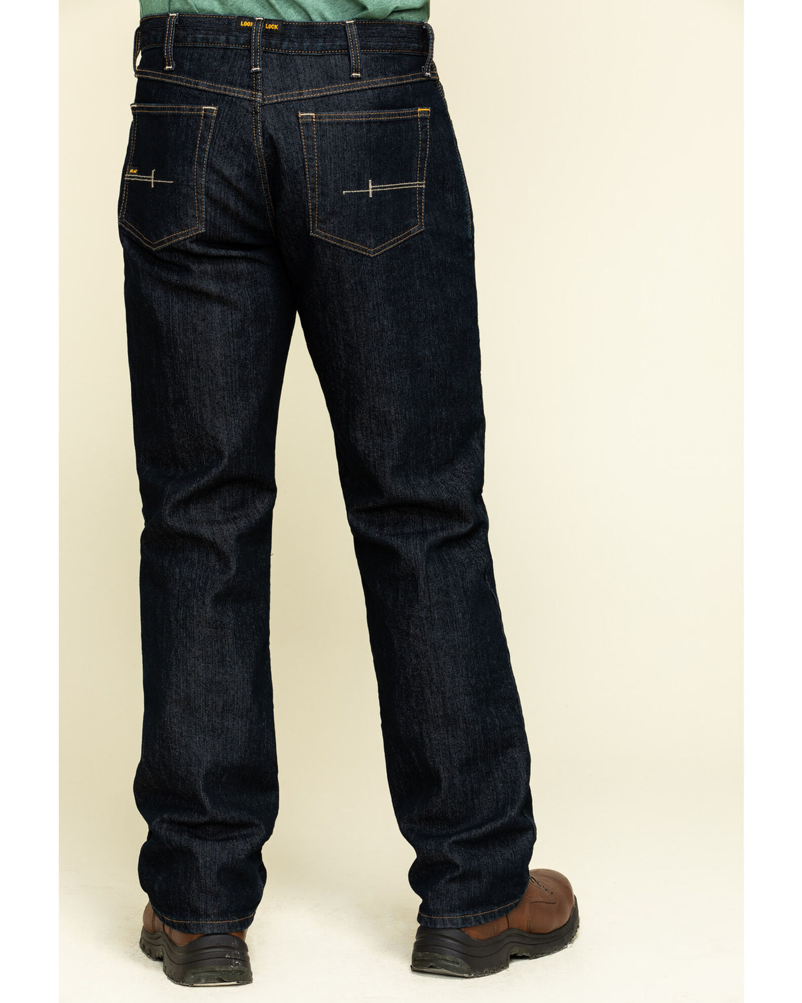 Flannel lined bootcut jeans clearance